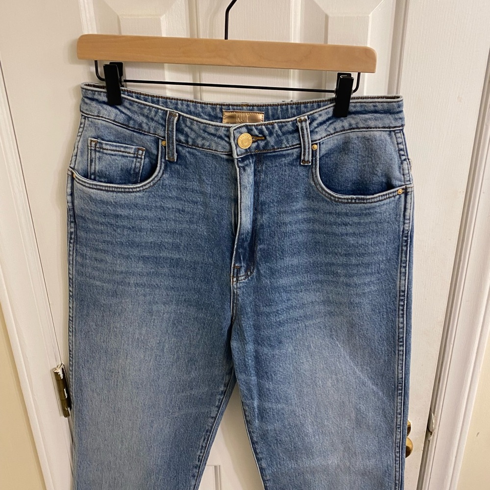 Kut from the Kloth Melissa Straight Leg Jeans Size 8 High Waist Like New 90’s - Picture 9 of 16